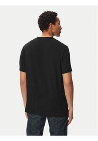 Karl Lagerfeld - KARL LAGERFELD T-Shirt 755781 563235 Czarny Regular Fit. Typ kołnierza: dekolt w karo. Kolor: czarny. Materiał: bawełna #2