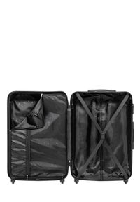 Ochnik - Komplet walizek na kółkach 19''/24''/28''. Kolor: niebieski. Materiał: guma, poliester, materiał, kauczuk #4