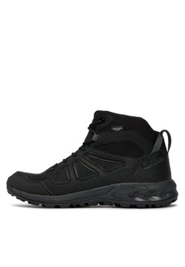 Jack Wolfskin Trekkingi Woodland 2 Texapore Mid M 4051261 Czarny. Kolor: czarny. Materiał: materiał. Sport: turystyka piesza