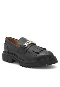 Eva Minge Loafersy ANGE-1018 Czarny. Kolor: czarny. Materiał: skóra #8
