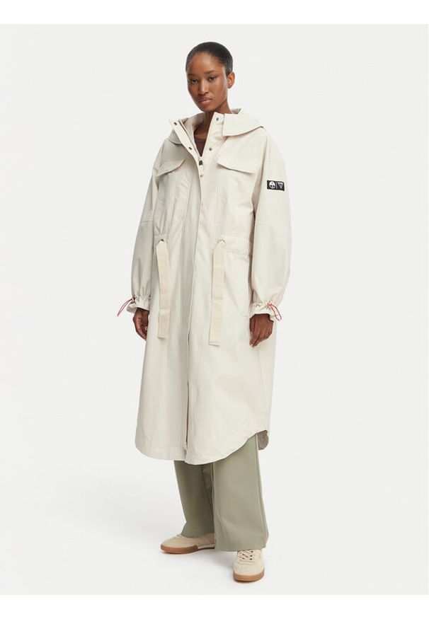 Guess Parka W6GL02 W1402 Kremowy Regular Fit. Kolor: kremowy. Materiał: syntetyk