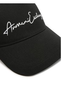 Armani Exchange Czapka z daszkiem 954224 CC516 UB001 Czarny. Kolor: czarny. Materiał: bawełna #2