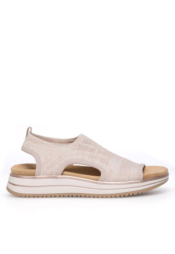 Sandały Remonte. Kolor: różowy