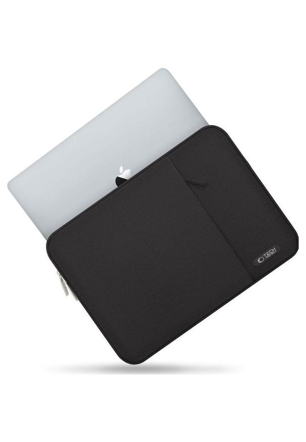 TECH-PROTECT - Wsuwka Tech-Protect Sleevy 13''-14'' czarny. Kolor: czarny. Materiał: tkanina, polar, poliester, materiał. Styl: casual, elegancki, biznesowy