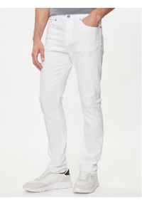 Karl Lagerfeld - KARL LAGERFELD Jeansy 265840 542862 Biały Regular Fit. Kolor: biały