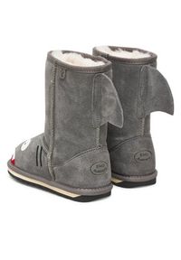 EMU Australia Śniegowce Little Creatures Shark K10589 Szary. Kolor: szary. Materiał: skóra #6