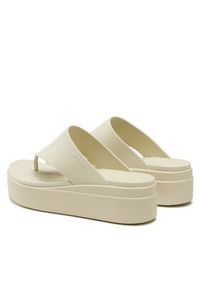 Crocs Japonki Crocs Brooklyn Flip 208727 Beżowy. Kolor: beżowy #4