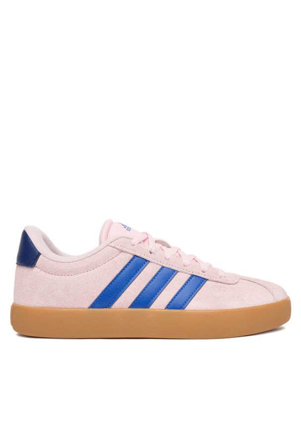 Adidas - adidas Sneakersy Vl Court 3.0 KI6492 Różowy. Kolor: różowy. Materiał: skóra, zamsz