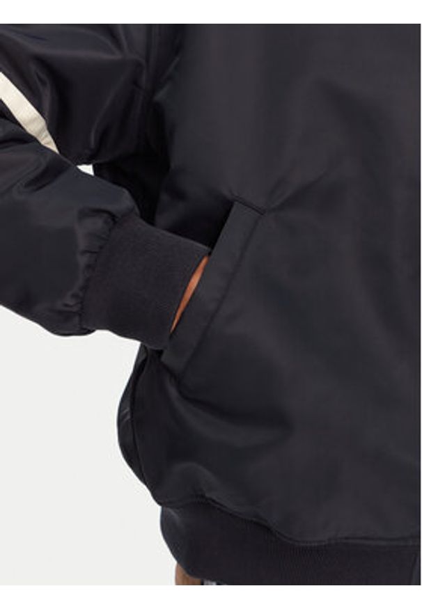 Lacoste Kurtka bomber BH3441 Granatowy Regular Fit. Kolor: niebieski. Materiał: syntetyk