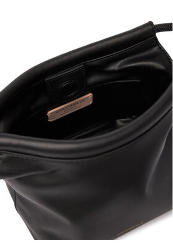 Coccinelle Torebka UAA Coccinellefinn Popuch E1 UAA 58 01 01 Czarny. Kolor: czarny. Materiał: skórzane