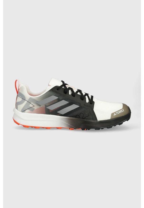 adidas TERREX buty Speed Flow męskie kolor czarny. Zapięcie: sznurówki. Kolor: czarny. Materiał: tworzywo sztuczne, materiał, guma. Szerokość cholewki: normalna. Model: Adidas Terrex