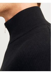 Jack & Jones - Jack&Jones Sweter Milano 12259664 Czarny Relaxed Fit. Kolor: czarny. Materiał: bawełna #3