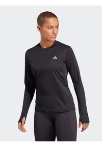 Adidas - adidas Koszulka techniczna Run It Long-Sleeve Top HZ0113 Czarny Regular Fit. Kolor: czarny. Materiał: syntetyk. Długość rękawa: długi rękaw. Sport: bieganie