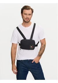 Tommy Jeans Saszetka Tjm Purpose Chest Bag AM0AM12391 Czarny. Kolor: czarny. Materiał: materiał