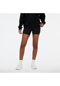 Spodenki damskie New Balance WS41271BK – czarne. Kolor: czarny. Materiał: poliester, materiał. Długość: krótkie. Sport: fitness #2