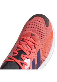 Adidas - Buty do biegania adidas SolarBoost 4 M H01146 pomarańczowe. Kolor: pomarańczowy. Materiał: tkanina, syntetyk. Szerokość cholewki: normalna. Sport: fitness, bieganie #4