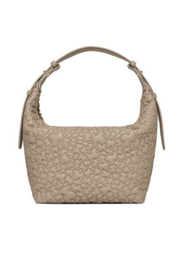 Tous - TOUS Torebka Puffy Bear 2002304943 Beżowy. Kolor: beżowy. Materiał: skórzane