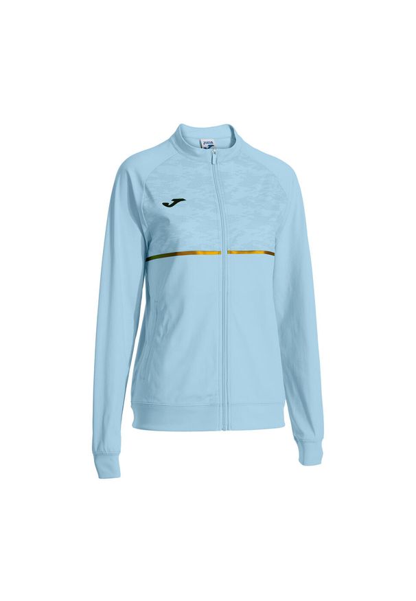 Bluza do biegania damska Joma Record III Full Zip. Kolor: niebieski