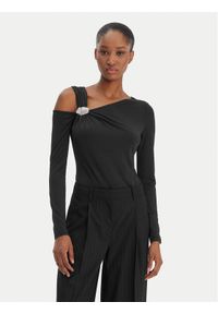 Marciano Guess Bluzka 6RGP02 6262Z Czarny Slim Fit. Kolor: czarny. Materiał: syntetyk #1