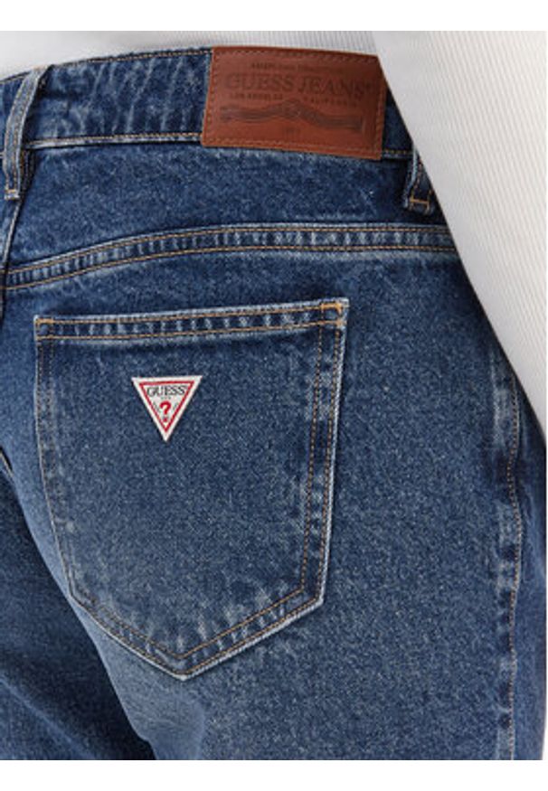 Guess Jeans Jeansy W5RA1S D5M44 Granatowy Regular Fit. Kolor: niebieski