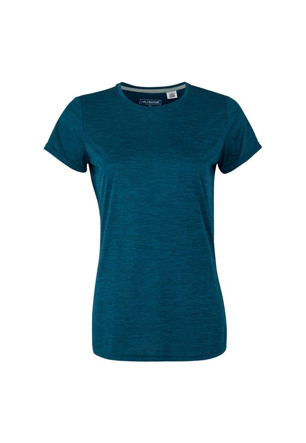 Regatta - T-shirt Damski Josie Gibson Fingal Edition. Kolor: wielokolorowy, niebieski, zielony. Sport: turystyka piesza