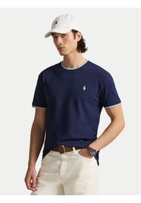 Polo Ralph Lauren T-Shirt 710963492001 Granatowy Regular Fit. Typ kołnierza: polo. Kolor: niebieski. Materiał: bawełna #1