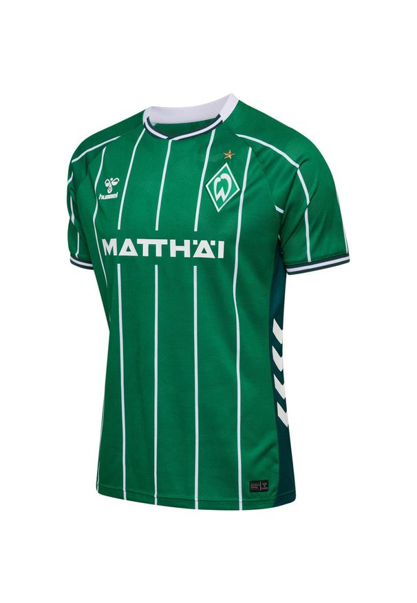 Hummel - Domowy jersey Werderu Brema 2025/26. Kolor: zielony. Materiał: jersey. Sport: piłka nożna