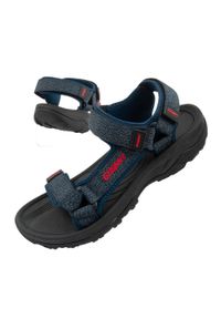 Buty sportowe sandały męskie Grisport. Kolor: niebieski