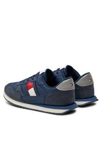 TOMMY HILFIGER - Tommy Hilfiger Sneakersy T3X9-33130-0316 S Granatowy. Kolor: niebieski