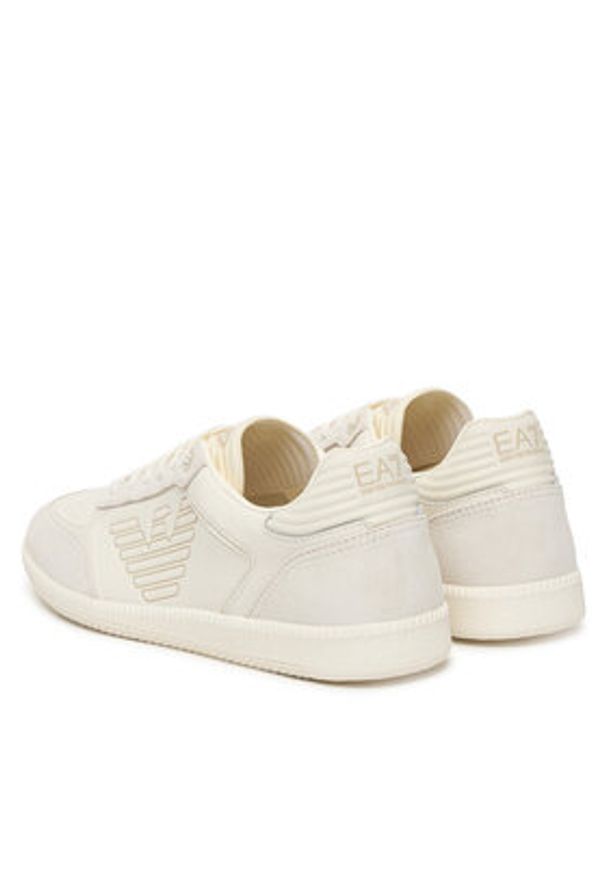 EA7 Emporio Armani Sneakersy 7X000405 AF19826 MZ599 Kremowy. Kolor: kremowy. Materiał: skóra