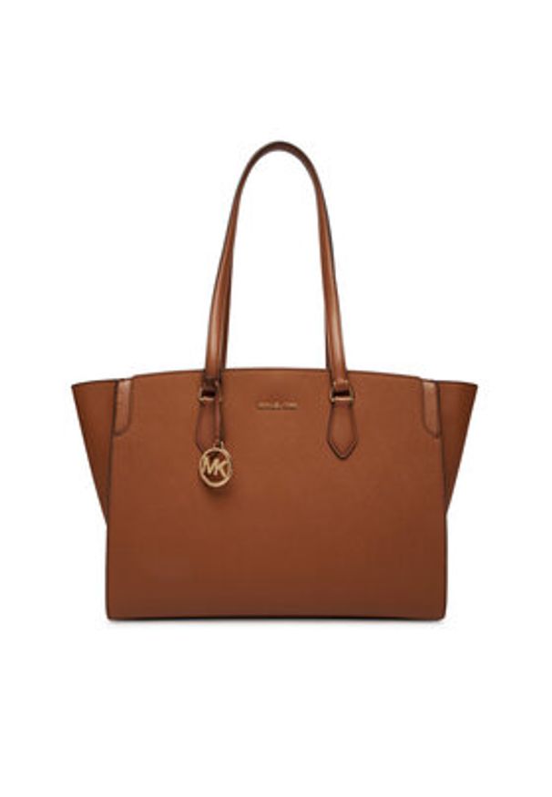 MICHAEL Michael Kors Torebka 30R6GQ6T7L Brązowy. Kolor: brązowy. Materiał: skórzane