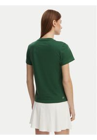 Lacoste T-Shirt TF9246 Zielony Slim Fit. Kolor: zielony. Materiał: bawełna #3