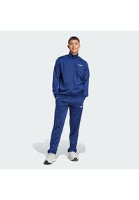 Adidas - Dres adidas Linear. Kolor: niebieski. Materiał: dresówka