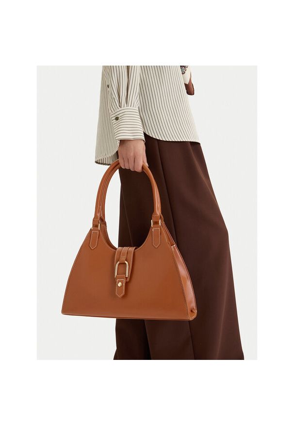 Torebka Beverly Hills Polo Club. Kolor: brązowy