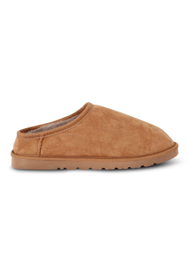 Regatta - Kapcie damskie Solace. Kolor: wielokolorowy, beżowy, brązowy. Materiał: zamsz, futro, syntetyk