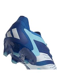 Adidas - Buty piłkarskie adidas Predator Accuracy.1 Low Ag IE9453 niebieskie. Zapięcie: sznurówki. Kolor: niebieski. Materiał: syntetyk, guma. Szerokość cholewki: normalna. Sport: piłka nożna #6