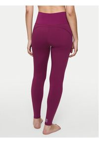 Triumph Legginsy Cardio 10217851 Bordowy Slim Fit. Kolor: czerwony. Materiał: syntetyk #6