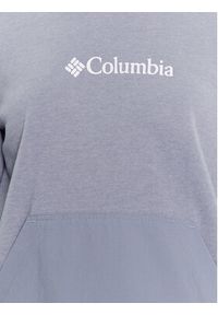 columbia - Columbia Bluza Logo 2032871 Szary Regular Fit. Kolor: szary. Materiał: bawełna