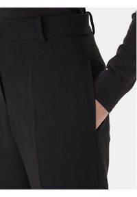 TOMMY HILFIGER - Tommy Hilfiger Spodnie materiałowe WW0WW48355 Czarny Straight Fit. Kolor: czarny. Materiał: syntetyk #4