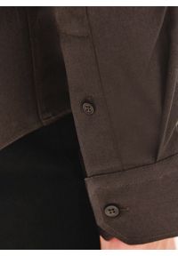 Pako Lorente - PAKO LORENTE – Brązowa koszula męska. Kolor: brązowy. Materiał: bawełna, elastan. Długość rękawa: długi rękaw. Długość: długie #2