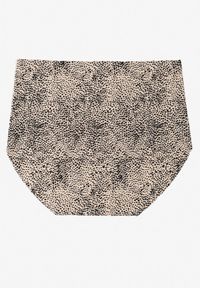 Renee - Czarno-Beżowe Bezszwowe Majtki Figi High Waist Dolevia. Stan: podwyższony. Kolor: czarny