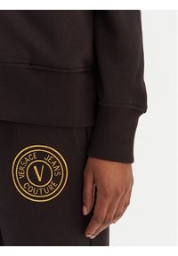 Versace Jeans Couture Bluza 80HAIT02 CF01T Czarny Regular Fit. Typ kołnierza: kołnierzyk włoski. Kolor: czarny. Materiał: bawełna #2