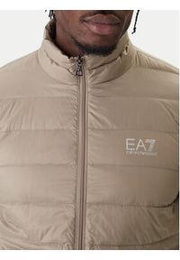 EA7 Emporio Armani Kurtka puchowa 8NPB23 PNGPZ U6167 Beżowy Regular Fit. Kolor: beżowy. Materiał: syntetyk #4
