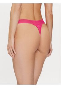 Gossard Stringi Glossies 6256 Różowy. Kolor: różowy. Materiał: syntetyk #5