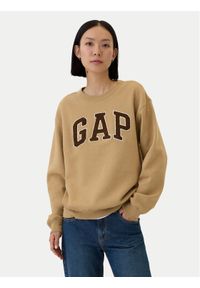 GAP - Gap Bluza 554936-33 Beżowy Regular Fit. Kolor: beżowy. Materiał: bawełna #1