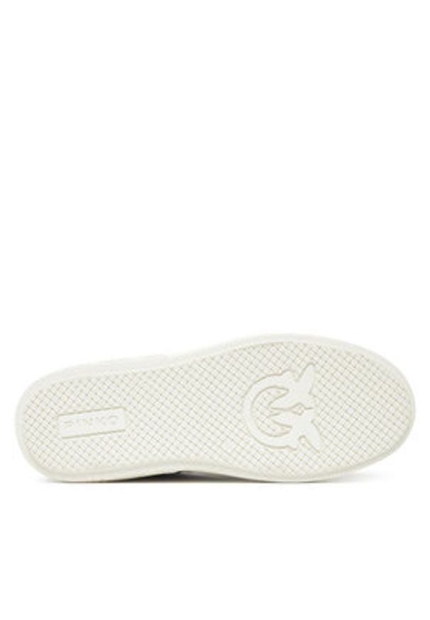 Pinko - PINKO Sneakersy Yoko 21 SS0103P103 Szary. Kolor: szary. Materiał: skóra