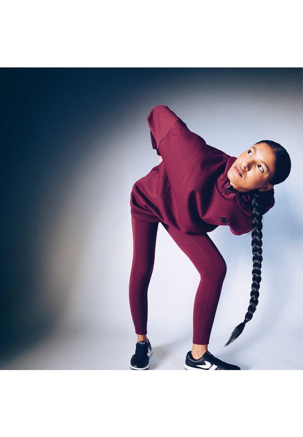 Damskie legginsy Kappa Gazib. Kolor: czerwony