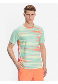 Head T-Shirt Topspin 811453 Pomarańczowy Regular Fit. Kolor: pomarańczowy. Materiał: syntetyk