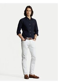 Polo Ralph Lauren Koszula Bsr 710772290 Granatowy Custom Fit. Typ kołnierza: polo. Kolor: niebieski. Materiał: bawełna #6