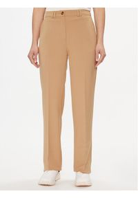 United Colors of Benetton - United Colors Of Benetton Spodnie materiałowe 4RGYDF05O Beżowy Regular Fit. Kolor: beżowy. Materiał: syntetyk #1